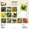 Roosters | 2026 12 x 24 Inch (Hanging) Monthly Square Wall Calendar | Plastic-Free
